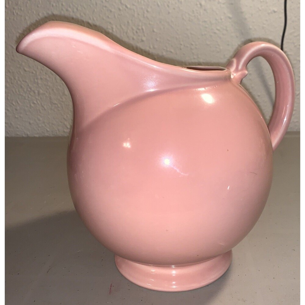 Vintage Taylor Smith Taylor Water Jug Pink Pastels 10” TS&T LURAY FTD
